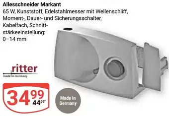 Globus ritter Allesschneider Markant Angebot