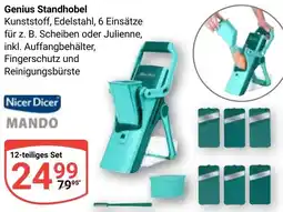 Globus Nicer Dicer Mando Genius Standhobel Angebot