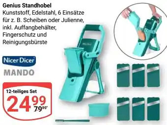 Globus Nicer Dicer Mando Genius Standhobel Angebot