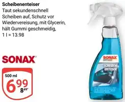 Globus SONAX Scheibenenteiser Angebot