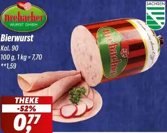 Simmel Drebacher Bierwurst Angebot