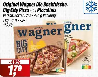 Simmel Original Wagner Die Backfrische, Big City Pizza oder Piccolinis Angebot
