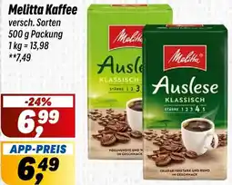 Simmel Melitta Kaffee Angebot
