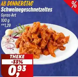 Simmel Schweinegeschnetzeltes Angebot