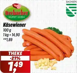 Simmel Drebacher Käsewiener Angebot