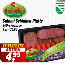 Simmel Drebacher Salami Schinken-Platte Angebot