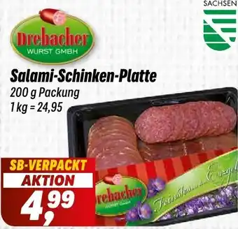 Simmel Drebacher Salami Schinken-Platte Angebot