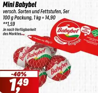 Simmel Mini Babybel Angebot