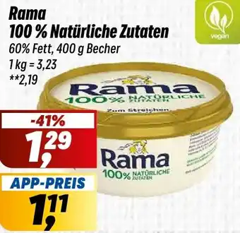 Simmel Rama 100% Natürliche Zutaten Angebot