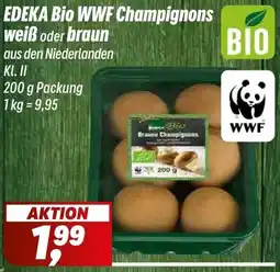 Simmel EDEKA Bio WWF Champignons weiß oder braun Angebot