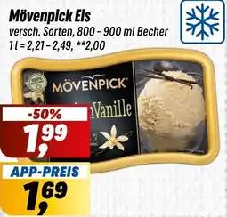 Simmel Mövenpick Eis Angebot