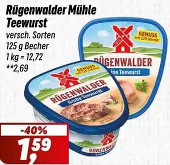 Simmel Rügenwalder Mühle Teewurst Angebot