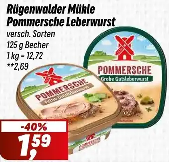 Simmel Rügenwalder Mühle Pommersche Leberwurst Angebot