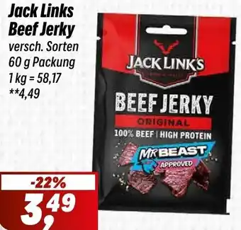 Simmel Jack Links Beef Jerky Angebot