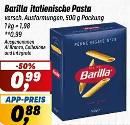 Simmel Barilla italienische Pasta Angebot