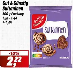 Simmel Gut & Günstig Sultaninen Angebot