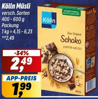 Simmel Kölln Müsli Angebot