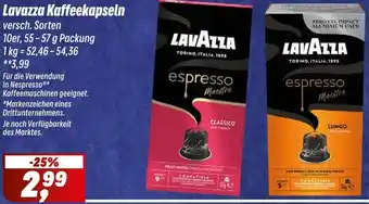 Simmel Lavazza Kaffeekapseln Angebot