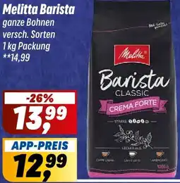 Simmel Melitta Barista Angebot