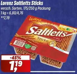 Simmel Lorenz Saltletts Sticks Angebot