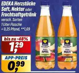 Simmel EDEKA Herzstücke Saft, Nektar oder Fruchtsaftgetränk Angebot