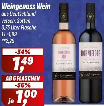 Simmel Weingenuss Wein Angebot