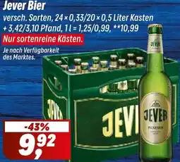 Simmel Jever Bier Angebot