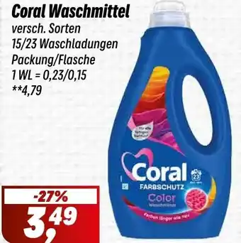 Simmel Coral Waschmittel Angebot