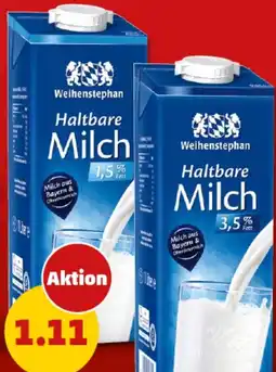PENNY WEIHENSTEPHAN Haltbare Milch Angebot
