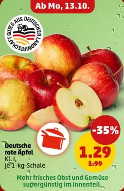 PENNY Deutsche rote Äpfel Angebot