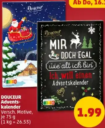 PENNY DOUCEUR Adventskalender Angebot