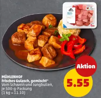 PENNY MÜHLENHOF Frisches Gulasch, gemischt Angebot