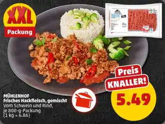 PENNY MÜHLENHOF Frisches Hackfleisch, gemischt Angebot