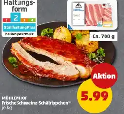 PENNY MÜHLENHOF Frische Schweine-Schälrippchen Angebot