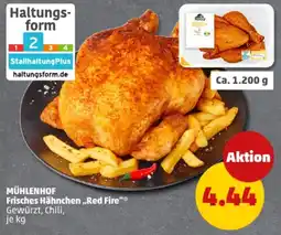 PENNY MÜHLENHOF Frisches Hähnchen „Red Fire" Angebot