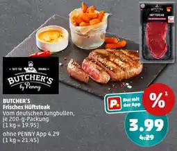 PENNY BUTCHER'S Frisches Hüftsteak Angebot