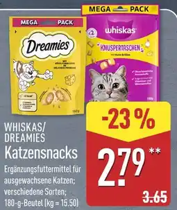 Aldi Nord Dreamies katzensnacks Angebot