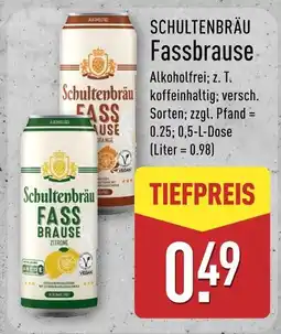 Aldi Nord Schultenbräu fassbrause orange Angebot