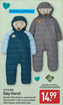 Aldi Nord Lily & dan baby-overall Angebot