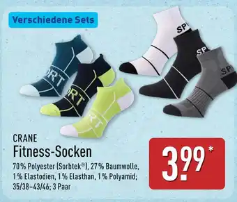 Aldi Nord Crane fitness-socken Angebot