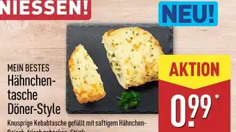 Aldi Nord Hähnchentasche döner-style Angebot
