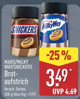 Aldi Nord Mars brotaufstrich Angebot