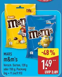 Aldi Nord Mars m&m's Angebot