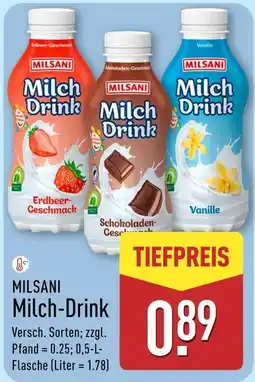 Aldi Nord Milsani milch-drink erdbeer-geschmack Angebot