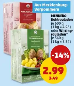 PENNY MENUEKO Kohlrouladen oder Wirsingrouladen Angebot