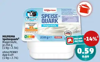PENNY MILPRIMA Speisequark Angebot