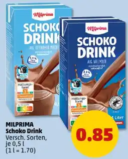 PENNY MILPRIMA Schoko Drink Angebot
