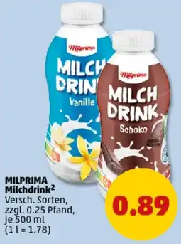 PENNY MILPRIMA Milchdrink Angebot