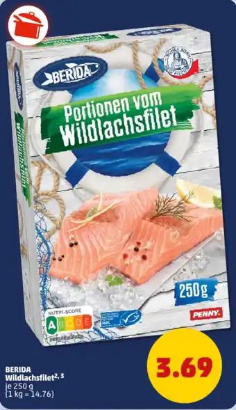 PENNY BERIDA Wildlachsfilet Angebot