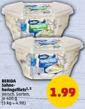 PENNY BERIDA Sahneheringsfilets Angebot